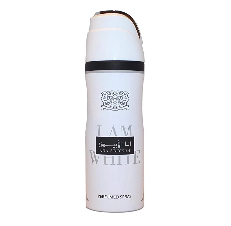 Body Spray Lataffa Ana Abiyedh 200 ML