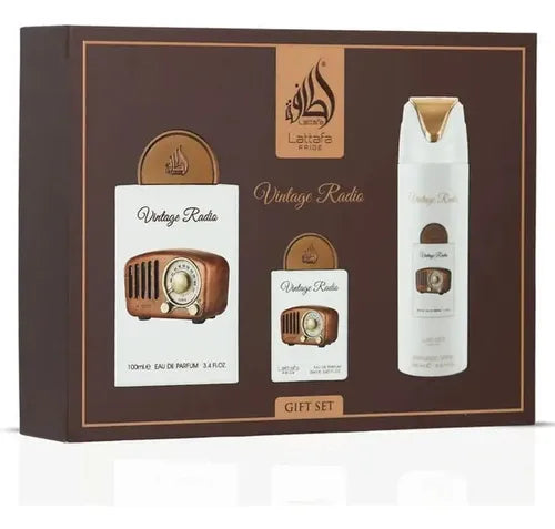 Estuche Lataffa Vintage Radio 100 ML HM EDP