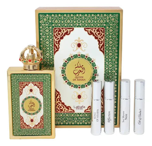 Estuche Lataffa Queen Of Arabia 100 ML DM EDP 4 Pz
