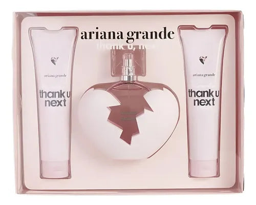 Estuche Ariana Grande Thank U Next 100 ML DM EDP 3 Pz