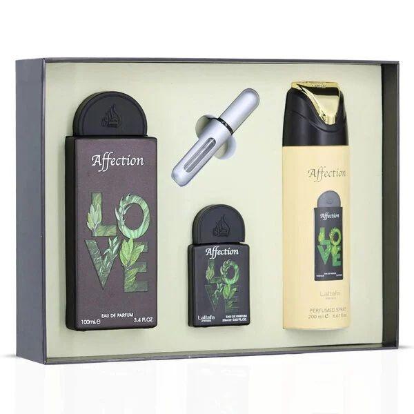 Estuche Lataffa Affection 100 ML EDP 4 Pz