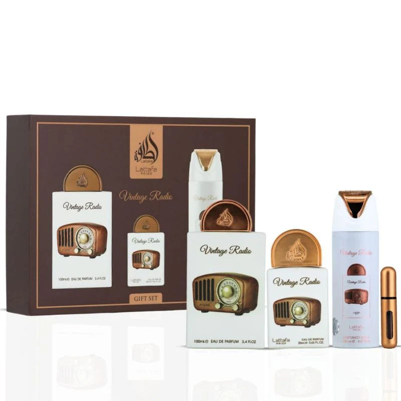 Estuche Lataffa Vintage Radio 100 ML HM EDP