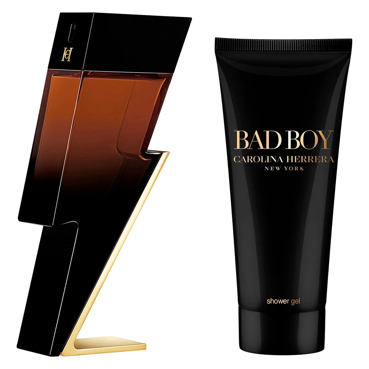 Estuche Bad Boy Elixir De Carolina Herrera 100 ML HM 2 Pz