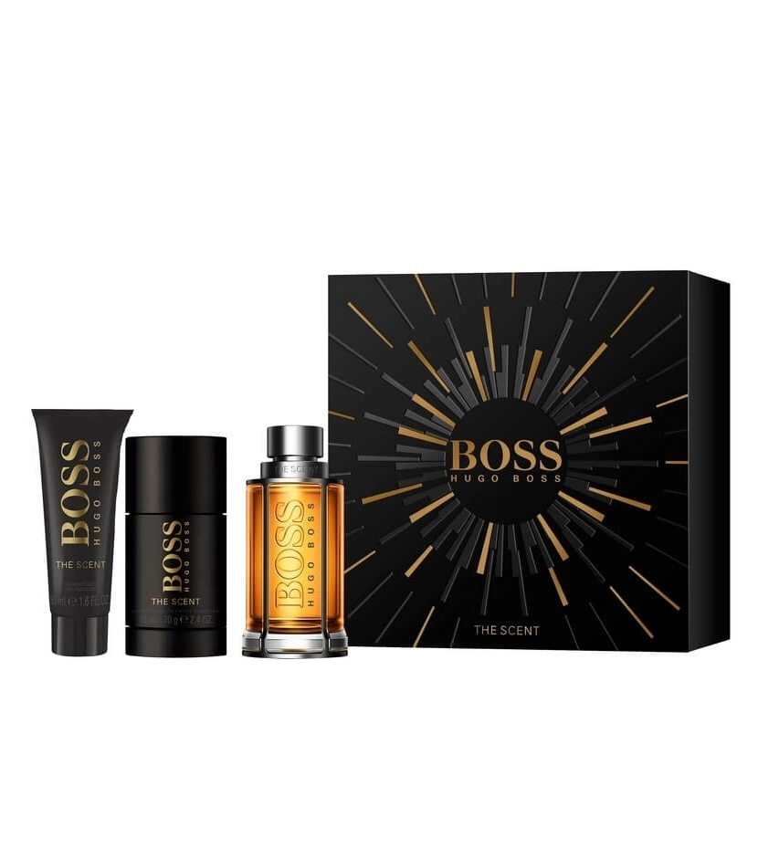 Estuche Hugo Boss The Scent 100 ML HM 3 Pz