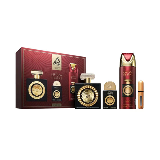 Estuche Lataffa Nebras 100 ML HM EDP 3 Pz