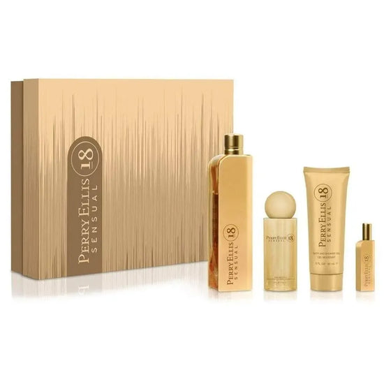 Estuche Perry 18 Sensual 100 ML DM EDP 4 Pz