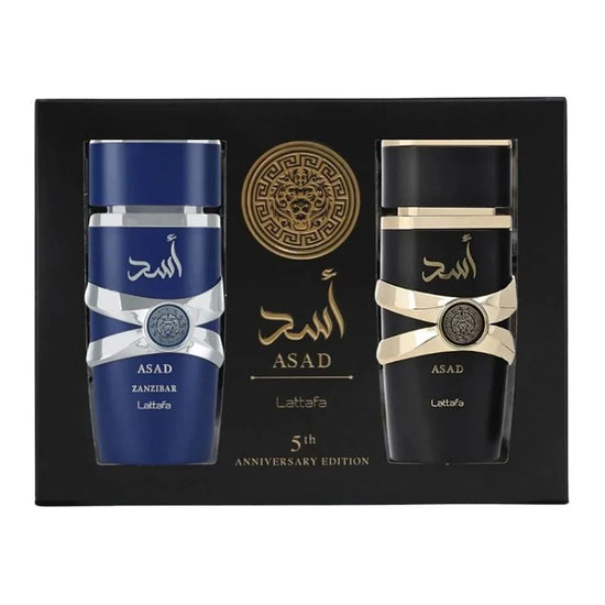 Estuche Lataffa Asad + Asad Zanzibar 100 ML HM EDP