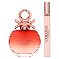 Estuche Benetton Colors Rose Intense 80 ML DM EDP 2 Pz