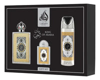Estuche Lataffa King Of Arabia 100 ML HM EDP 4 Pz