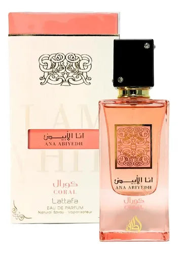 Lataffa Ana Abiyedh Coral DM 60 ML EDP