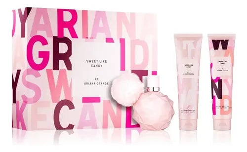 Estuche Ariana Grande Sweet Like Candy 100 ML DM EDP 3 Pz