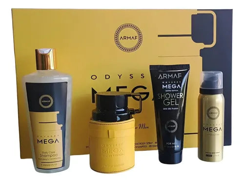 Estuche Armaf Odyssey Mega 100 ML HM EDP 4Pz