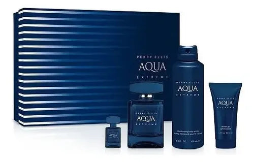 Estuche Perry Ellis Agua Extreme 100 ML HM 4 Pz