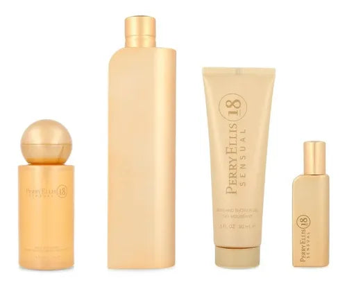 Estuche Perry 18 Sensual 100 ML DM EDP 4 Pz