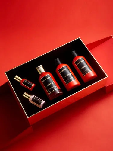 Estuche Bharara Scarlet 100 ML EDP 5 Pz