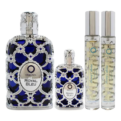 Estuche Orientica Royal Blue 80 ML EDP 4 Pz (Caja Dura)