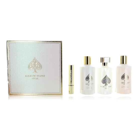 Estuche Game Of Spade Opal Parfum Unisex 4 Pz