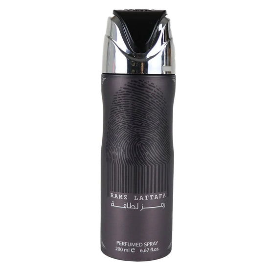 Body Spray Lataffa Ramz Silver 200 ML