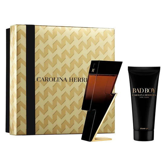 Estuche Bad Boy Elixir De Carolina Herrera 100 ML HM 2 Pz