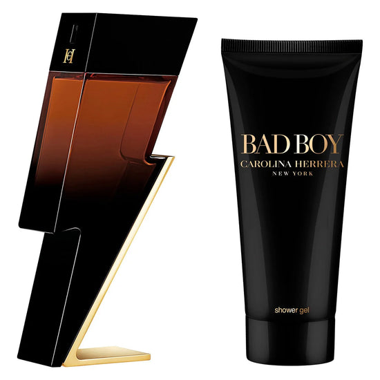 Estuche Bad Boy Elixir De Carolina Herrera 100 ML HM 2 Pz