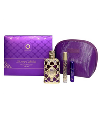 Estuche Orientica Velvet Gold 80 ML EDP 4 Pz (Caja Dura)
