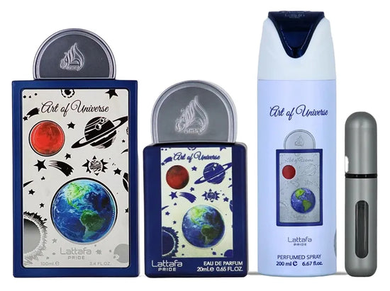Estuche Lataffa Art Of Universe 100 ML HM EDP 4 Pz