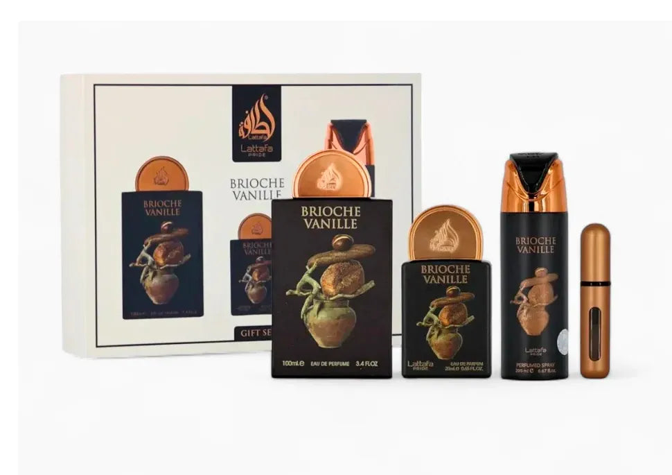 Estuche Lataffa Brioche Vanille 100 ML HM EDP 4 Pz