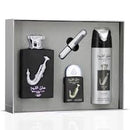 Estuche Lataffa Ishq Shuyukh Silver 100 ML HM EDP 4 Pz