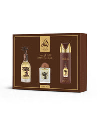 Estuche Lataffa Eternal Oud 100 ML HM EDP 4 Pz