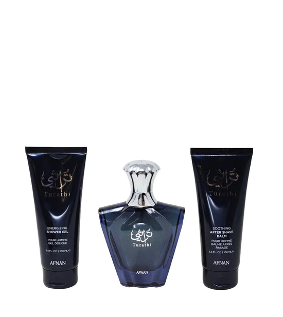 Estuche Afnan Thurathi Blue 100 ML HM EDP 3 Pz