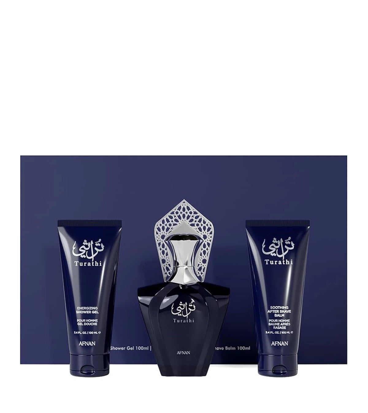 Estuche Afnan Thurathi Blue 100 ML HM EDP 3 Pz