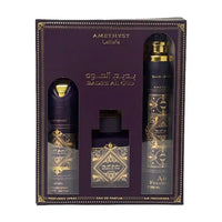 Estuche Lataffa Amethyst 100 ML HM EDP 3 Pz