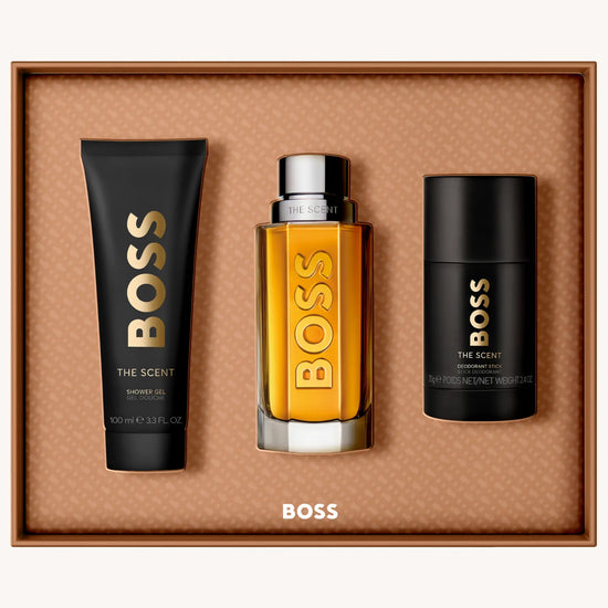 Estuche Hugo Boss The Scent 100 ML HM 3 Pz